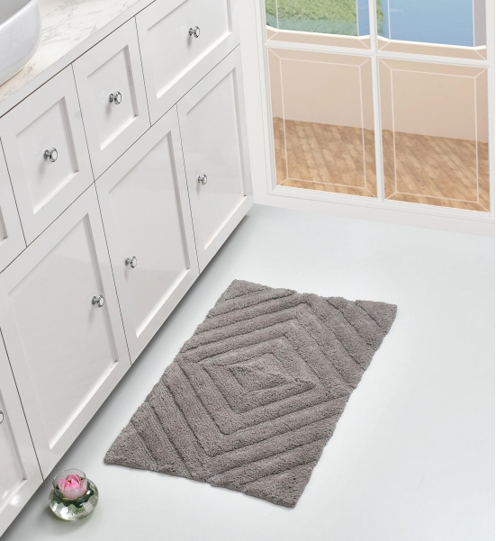 Diamond Bathmat-Grey