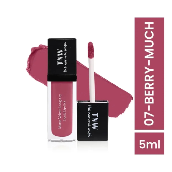 Matte Velvet Longstay Liquid Lipstick 07-berry-much