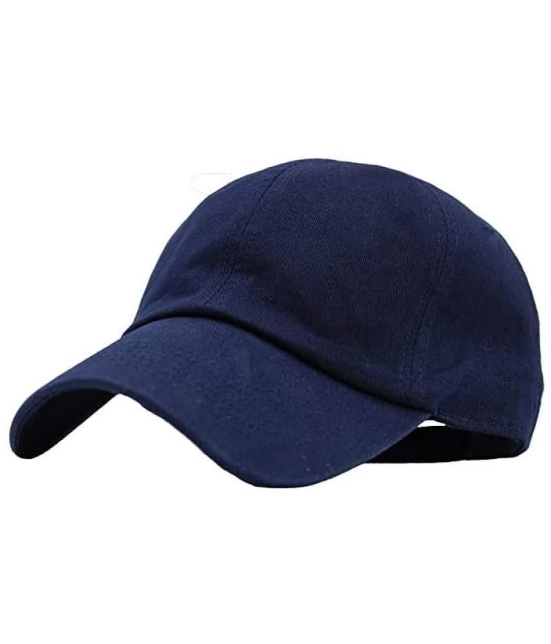 Creature Blue Cotton Blend Mens Cap ( Pack of 1 ) - Blue