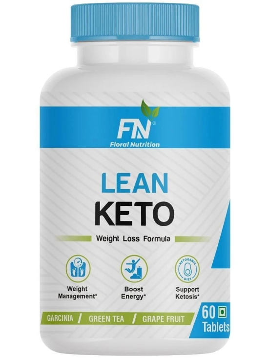 Floral Nutrition Lean keto Fat Burner (Weight Loss) for Women & Men 60 no.s Fat Burner Tablet