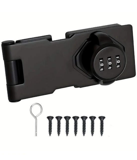 NAMRA Black Safety Lock ( Pack of 1 ) - Black