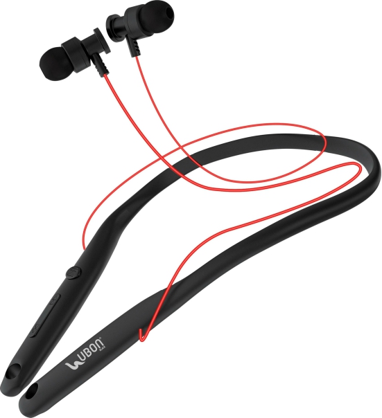 Ubon CL-5310 Dhoom Series Wireless NeckBand(24 Hrs PlayTime) (Red)