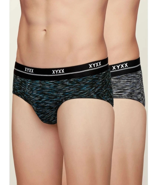 XYXX - Multicolor Modal Mens Briefs ( Pack of 2 ) - None