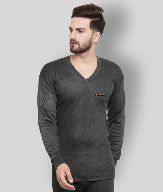 Uzarus - Black Cotton Blend Mens Thermal Tops ( Pack of 1 ) - None