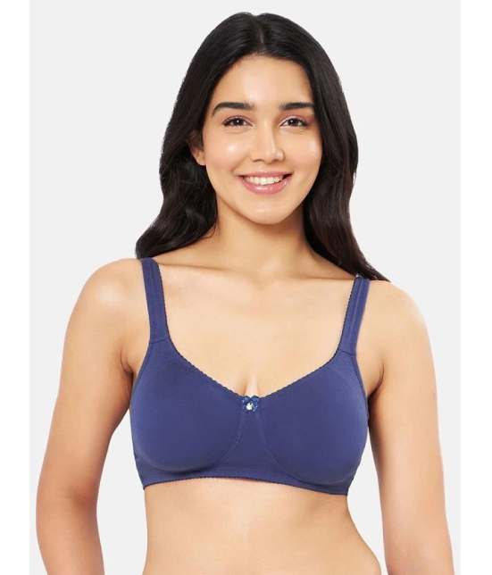 Amante Cotton Heavily Padded Womens Everyday Bra ( Blue ) - None