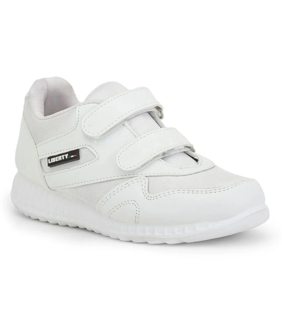 Liberty - White Boys School Shoes ( 1 Pair ) - None