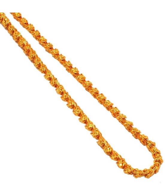 Jewar Mandi - Gold Plated Chain ( Pack of 1 ) - Gold