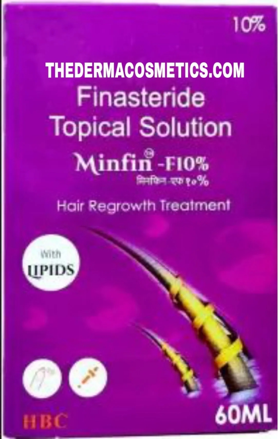 minfin F 10 topical solution (60ml) for hair loss and hair regrowth