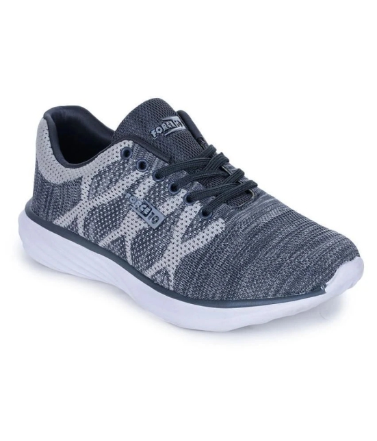 FORCE 10 By Liberty  Grey Mens Sports Running Shoes - 8