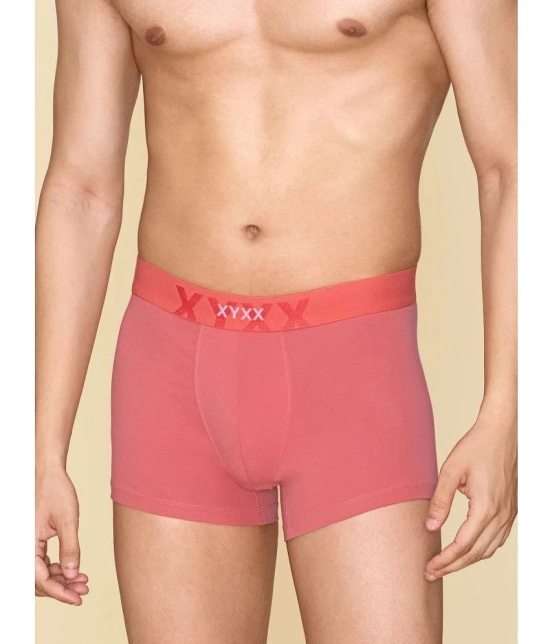 XYXX - Coral Cotton Mens Trunks ( Pack of 1 ) - None