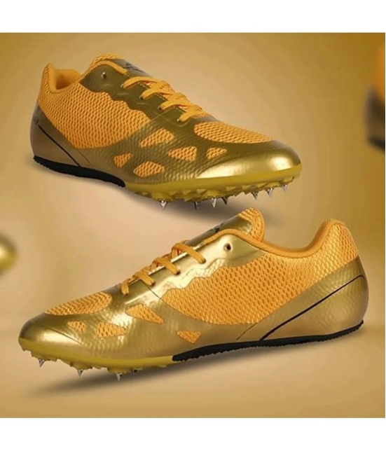 Nivia Spirit Spikes Shoes Gold Hiking Shoes - 11