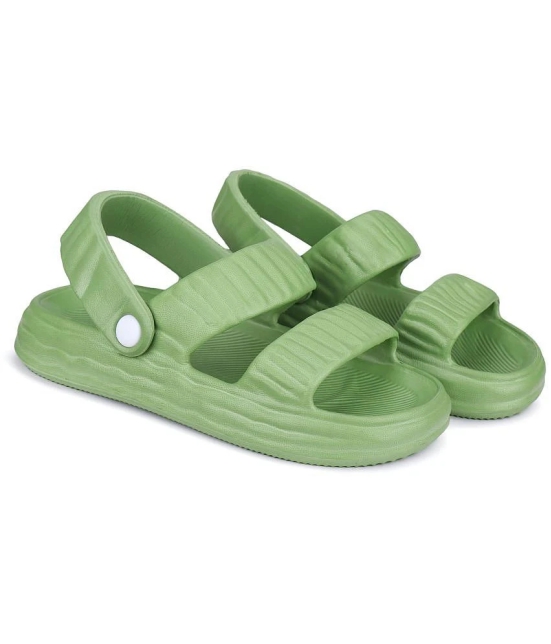 Bersache Green Floater Sandals - None