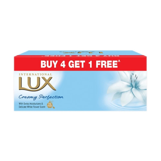 Lux International Creamy Perfection, 125G (Buy 4 Get 1 Free)