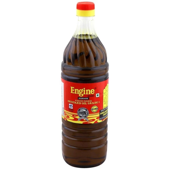 Dhara Kachi Ghani Mustard Oil | 1 L - 1 L