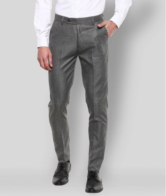 Inspire Clothing Inspiration - Grey Polycotton Slim - Fit Men's Formal Pants ( Pack of 1 ) - None