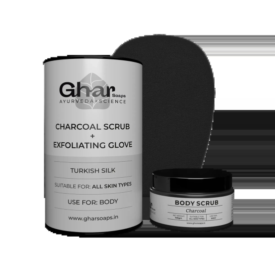 CHARCOAL NOURISHING EXFOLIATING KIT