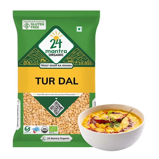 24 Mantra Tur Dal, 1 Kg