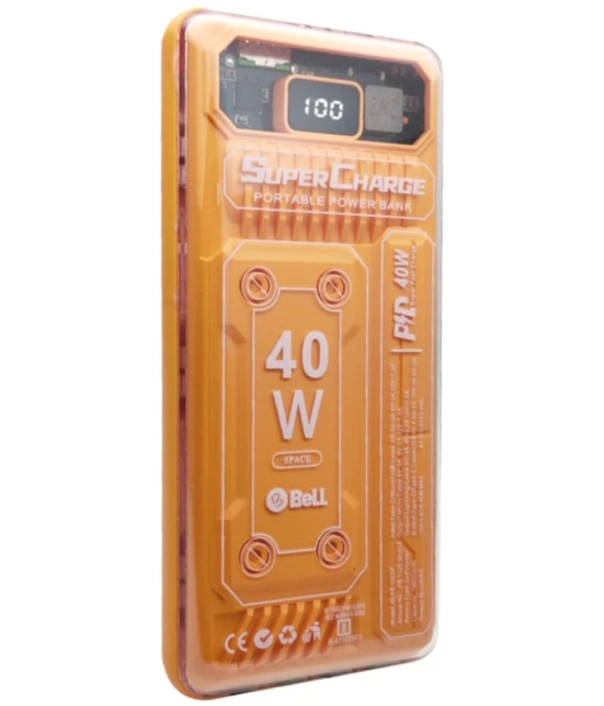 Bell 10000 -mAh 36W Li-Polymer Power Bank - Yellow