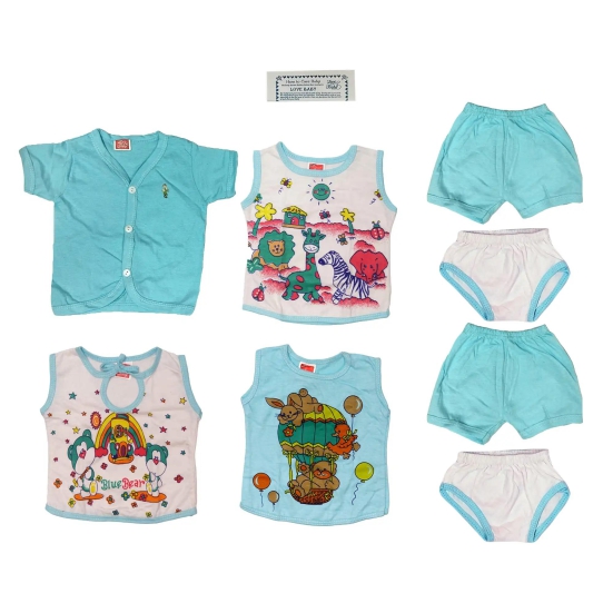 Baby Shower Gift Set 0 to 6 Months Blue - Jack and Jill Blue 