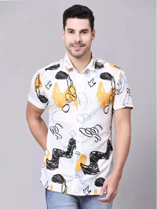 Men Regular Fit Printed Casual Shirt