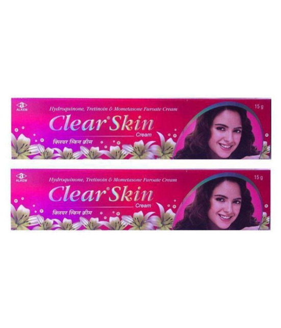 Clear Skin Cream Day Cream Clear Scars & marks 15 gm each gm Pack of 2