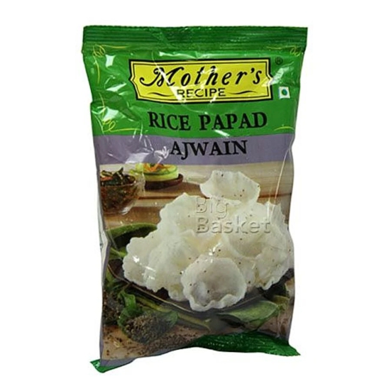 Mother Receipe MotherS Receipe Ajwani Rice Papad, 75 Gm