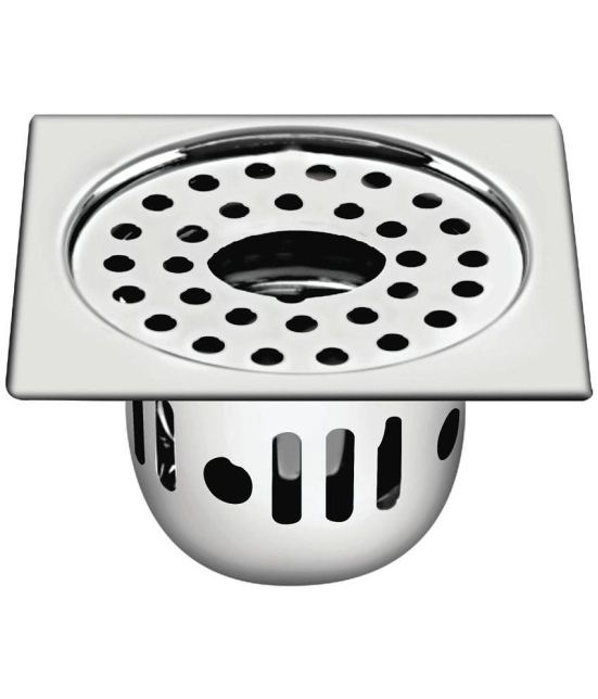 Sanjay Chilly Floor Drain Cockroach Trap/Jali/Grating with Hole Square Gypsy 127mm (5x5)