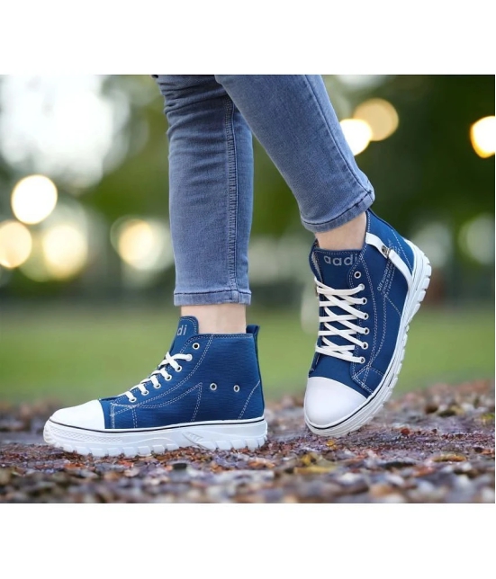 Aadi Blue Mens High Tops Shoes - None