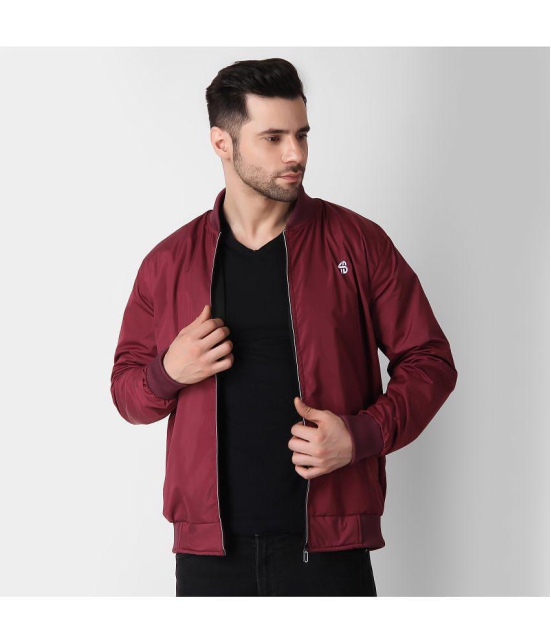 Forbro - Maroon Nylon Regular Fit Men's Windcheater Jacket ( Pack of 1 ) - None