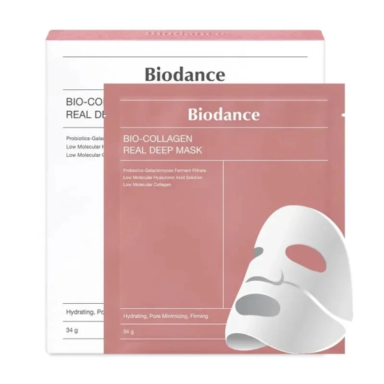 Bio-Collagen Real Deep Mask-Pack of 2 - Value Offer