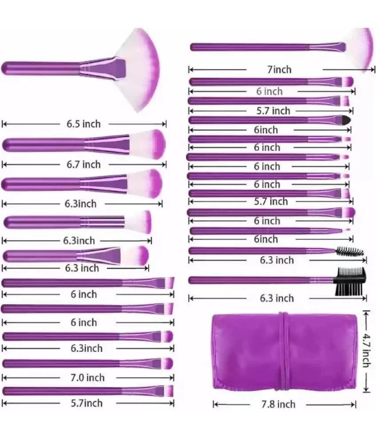 NAYIKA Foundation Brush 24 Pcs 240 g