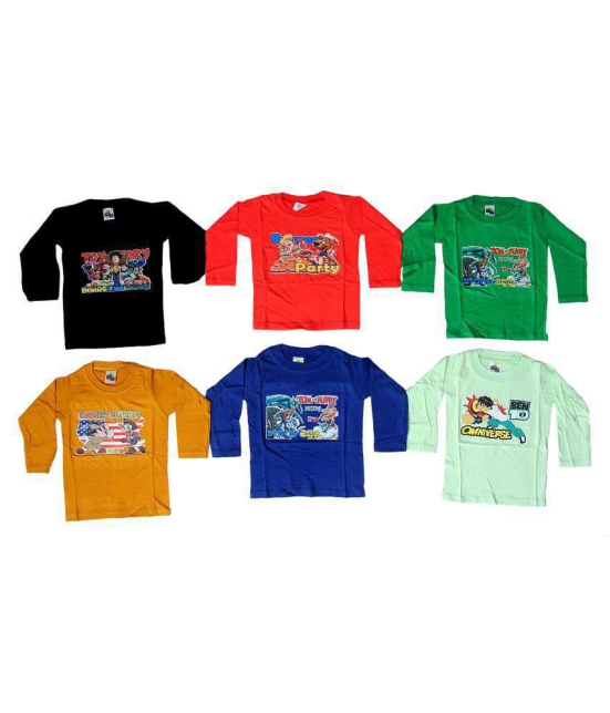 Infant cotton t-shirt (pack of 6) - None