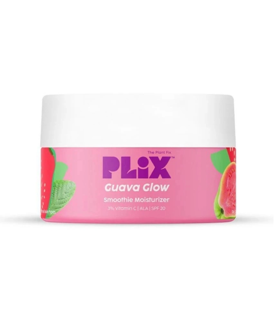 Plix Guava Glow Smoothie Moisturizer For Brighter Skin Face Cream For Eventone Skin For Unisex