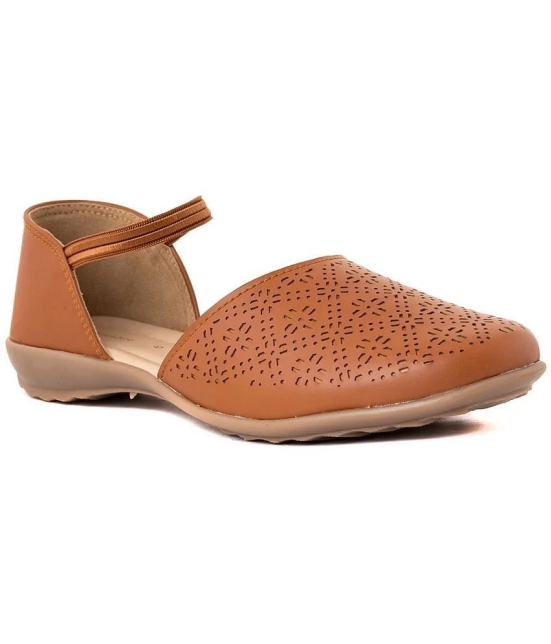 KHADIM Brown Womens Flats - None