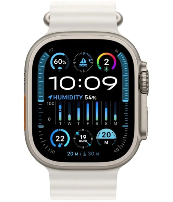 COREGENIX Series Ultra Max with Touch control White Smart Watch