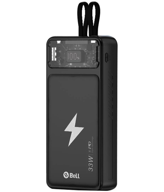 Bell 20000 -mAh 36W Li-Polymer Power Bank - Black