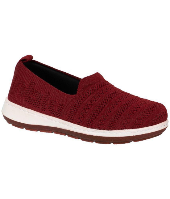 Inblu - Maroon Women's Slip On - None