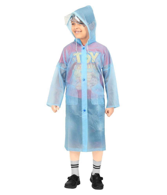 Goodluck Boys Full Sleeve Raincoat - 13 Years