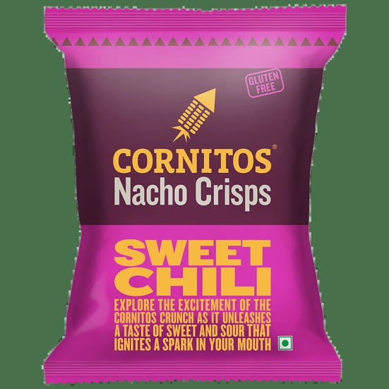 Cornitos Nacho Chips - Sweet Chili, 150 G Pouch