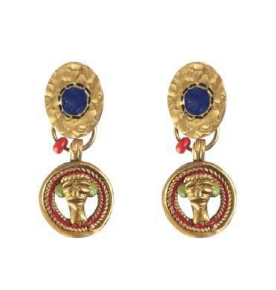Dhokra Brass Earring (1TMTEARCG01200)