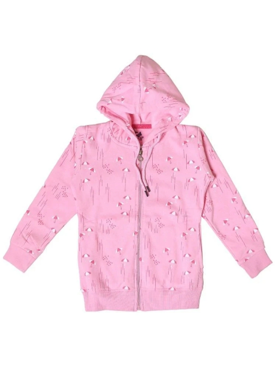 HeteShe Girls Fleece Light Weight Jacket For ( Pack of 1 , Bright Pink ) - None