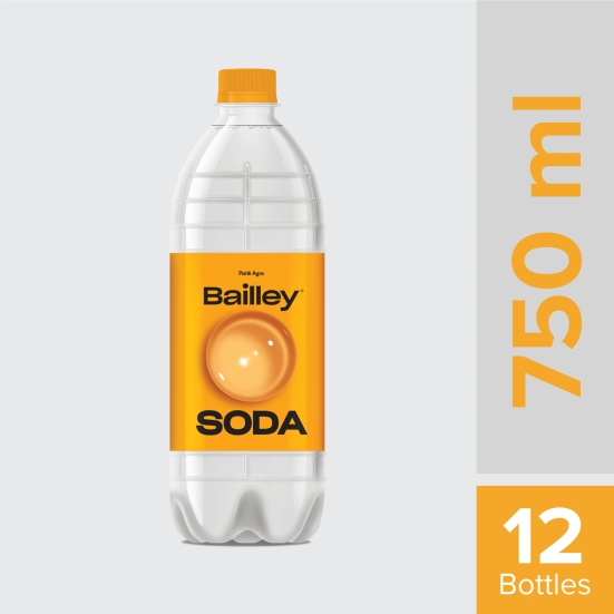 Bailley Soda 750 ml (Pack of 12)