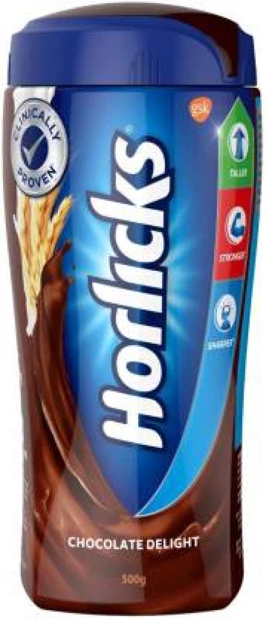 Horlicks Health & Nutrition Drink - Chocolate Flavour, 500 G Jar(Savers Retail)