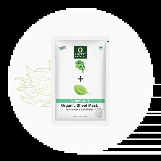 ACNE CONTROL   MATTIFYING SHEET MASK :Green Tea & Moringa