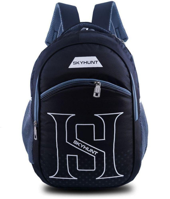 skyhunt - Black Polyester Backpack ( 37 Ltrs ) - Black