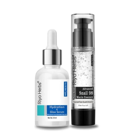 Hydration & Glow Serum & Snail Mucin Combo