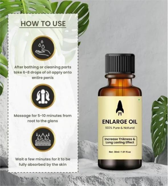 Enlarge Oil Pure and Natural BUY 1 GET 1 FREE (4.9/5 ????? 95200 Reviews)