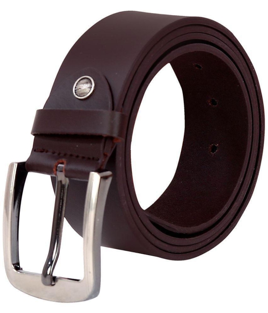 Leather World - Leather Men's Formal Belt ( Pack of 1 ) - None