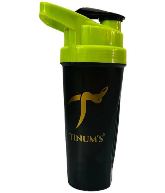 TINUMS Plastic Black 700 mL Sipper,Shaker ( Pack of 1 ) - Black