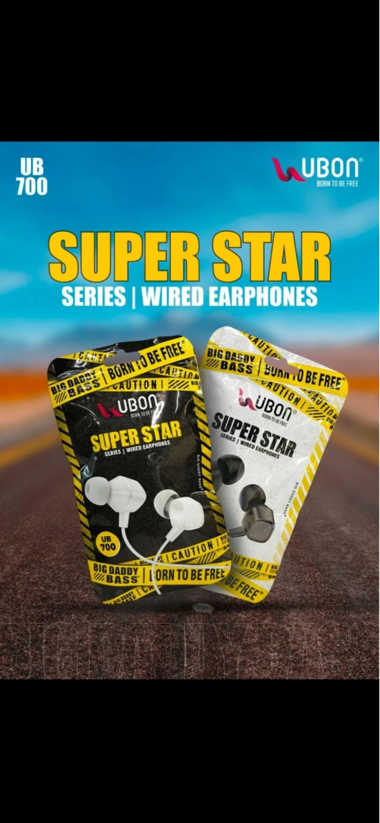 UBON high quality wired earphones